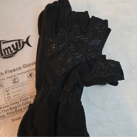 Palmyth Magnetic Fleece Fishing Gloves Great for Cold Weather Men's Size XL NEW - Picture 6 of 6